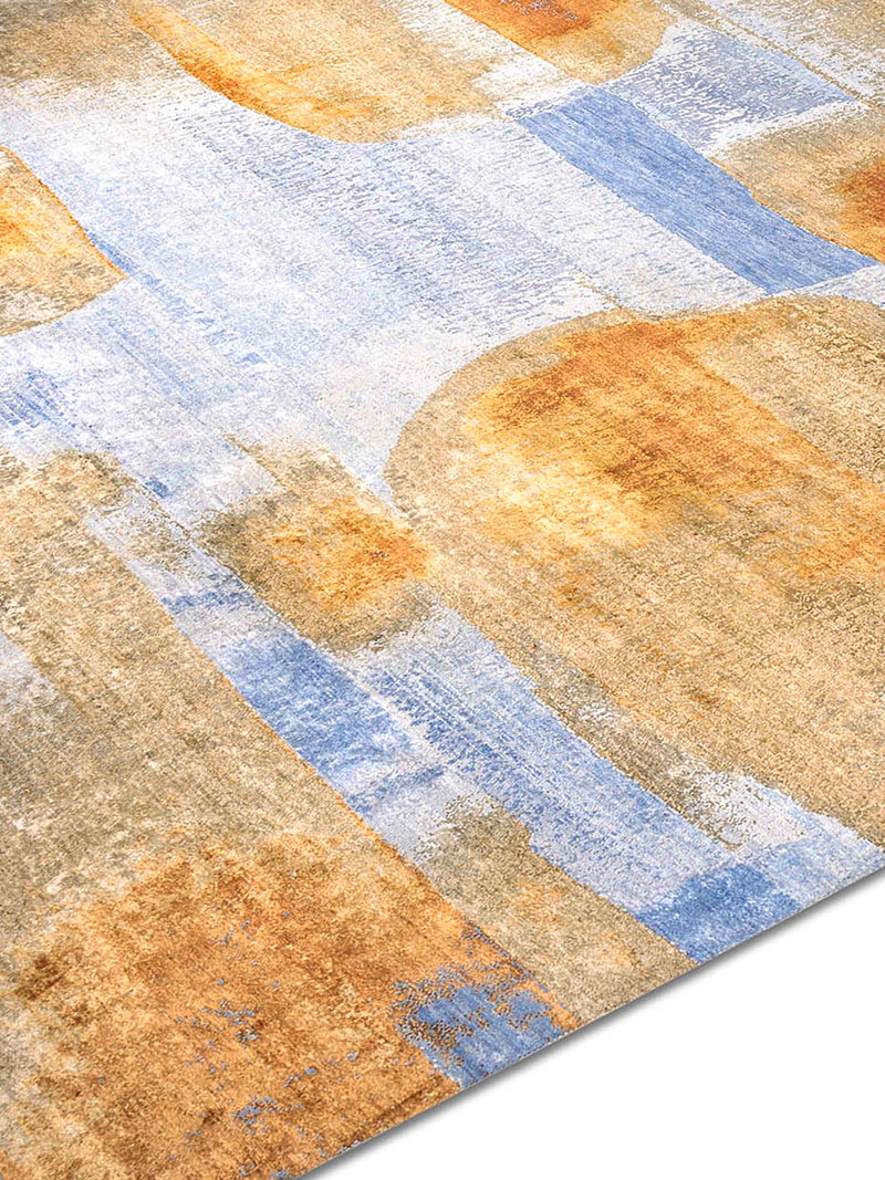 Galileo Arizona auf Grau‑Blau Teppich | Größe: 274 x 365 cm