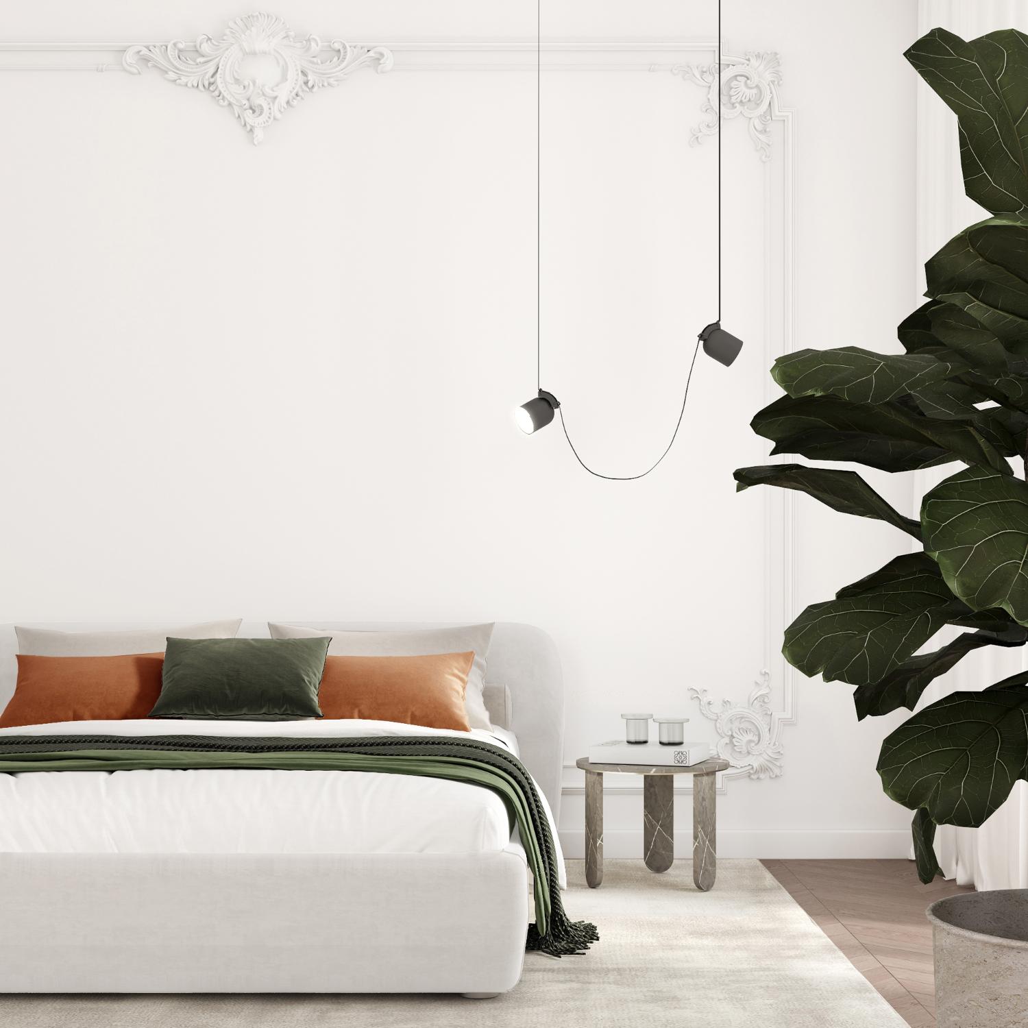 Stone White Bett