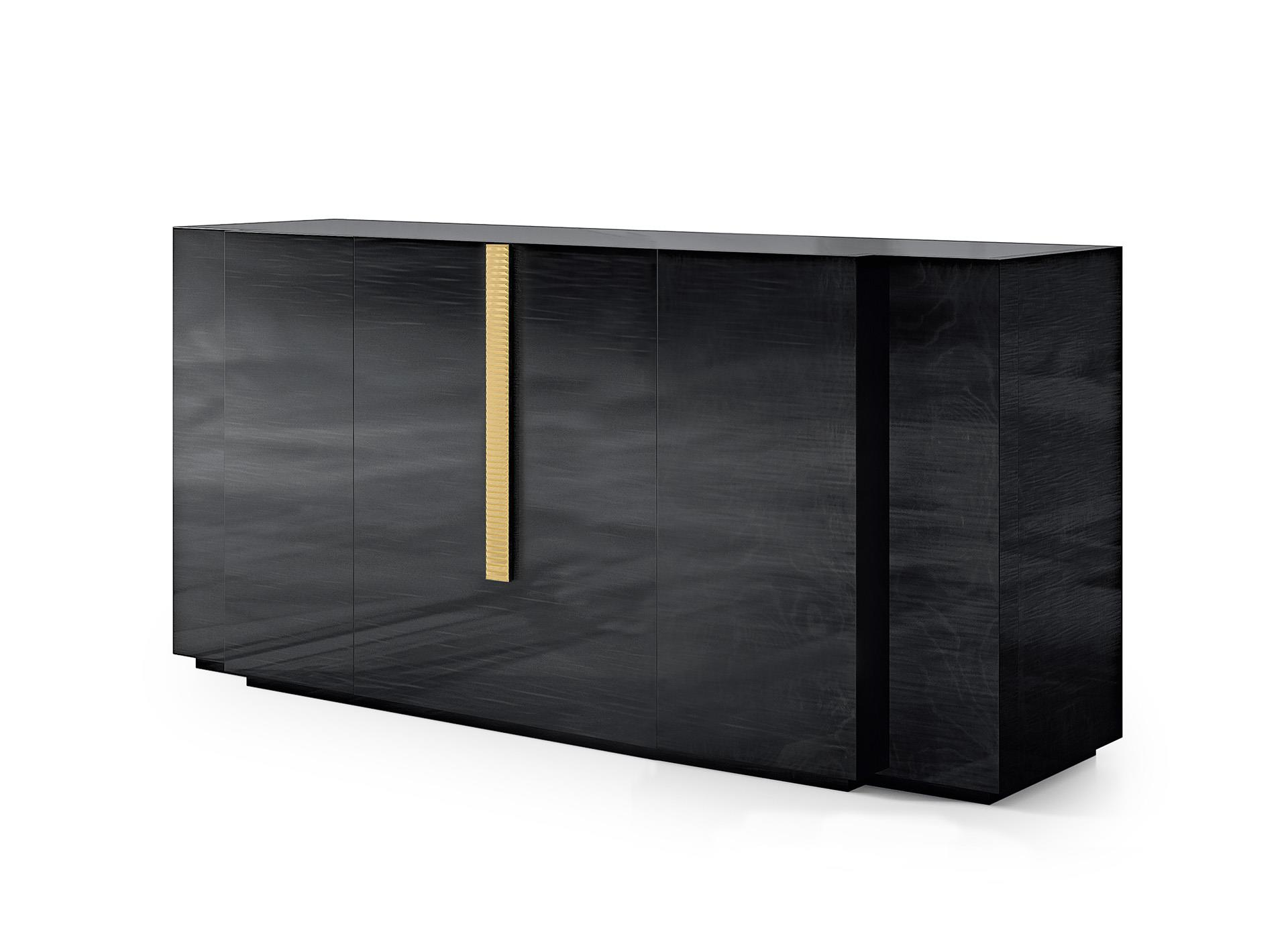 Kleines schwarzes Buffet