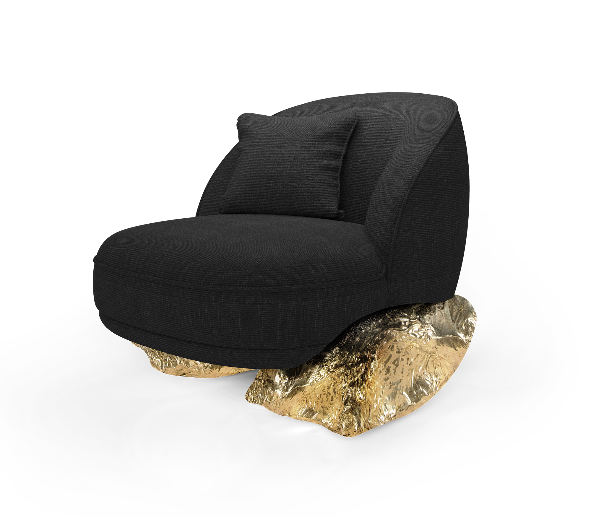 Angora II Baltic Black Sessel