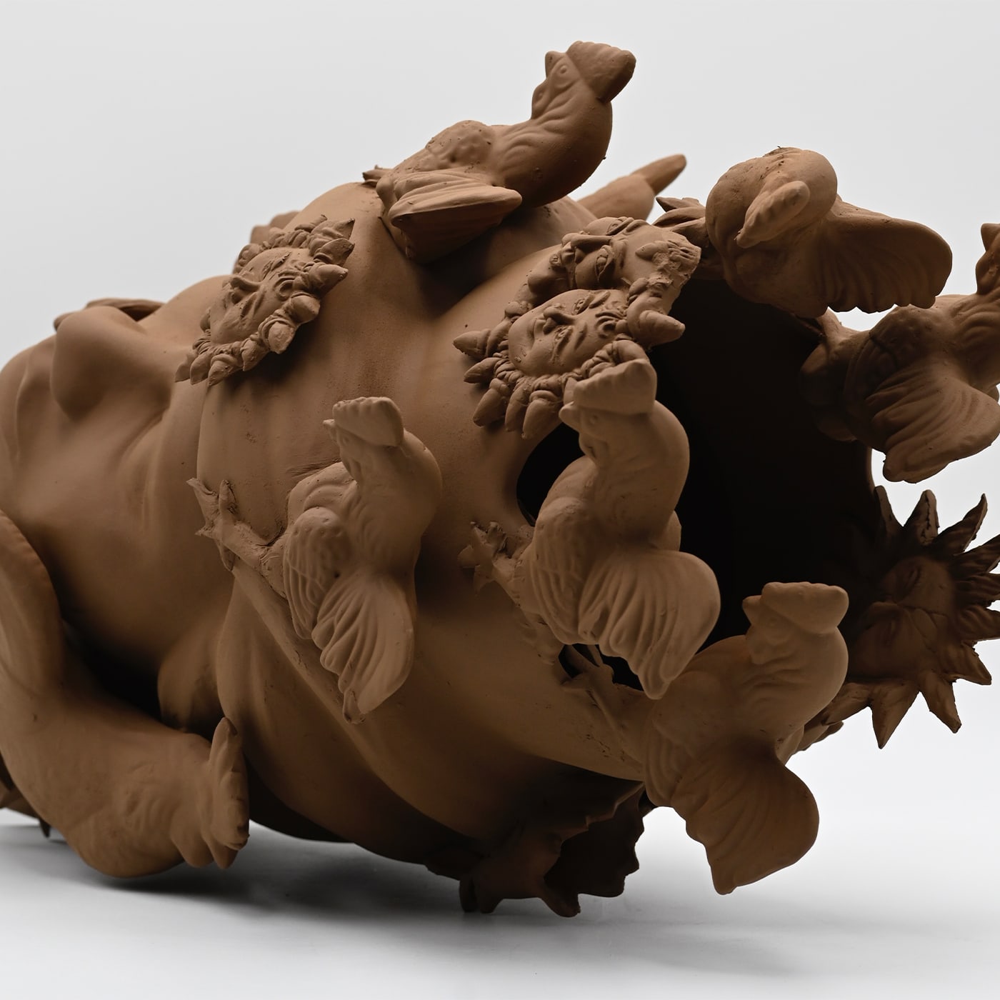 Maure‑Kopf exquisite Skulptur