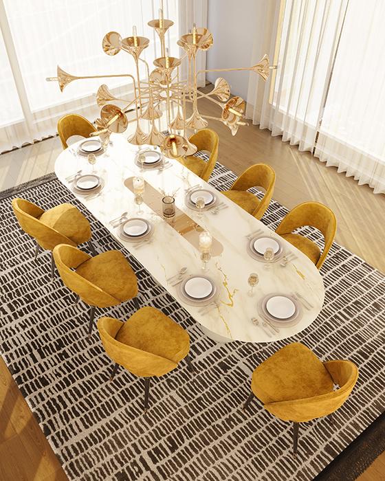 Forge Ovaler Esstisch - 6