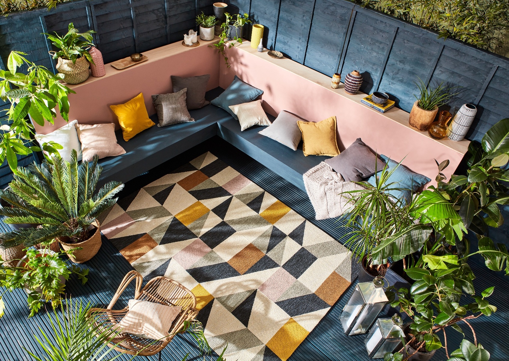 Nuevo-Blush Outdoor 426102 Teppich | Größe: 250 x 350 cm