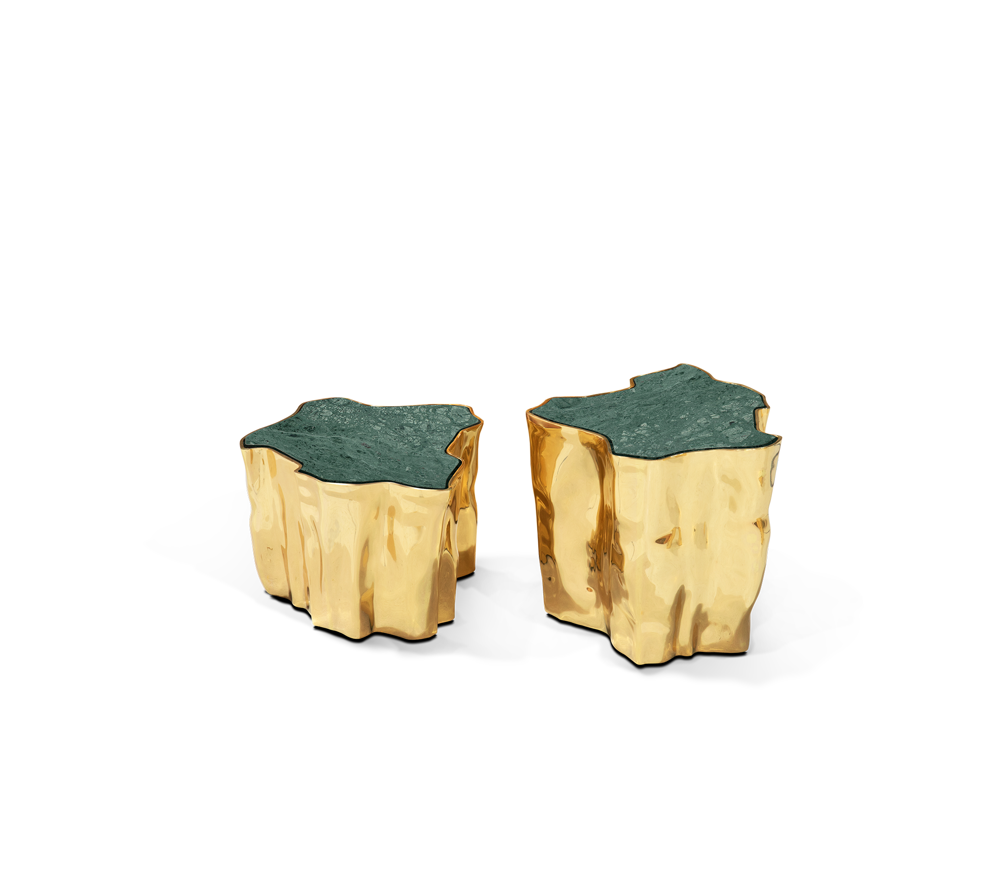 Paradise Serie Smaragd‑Couchtisch