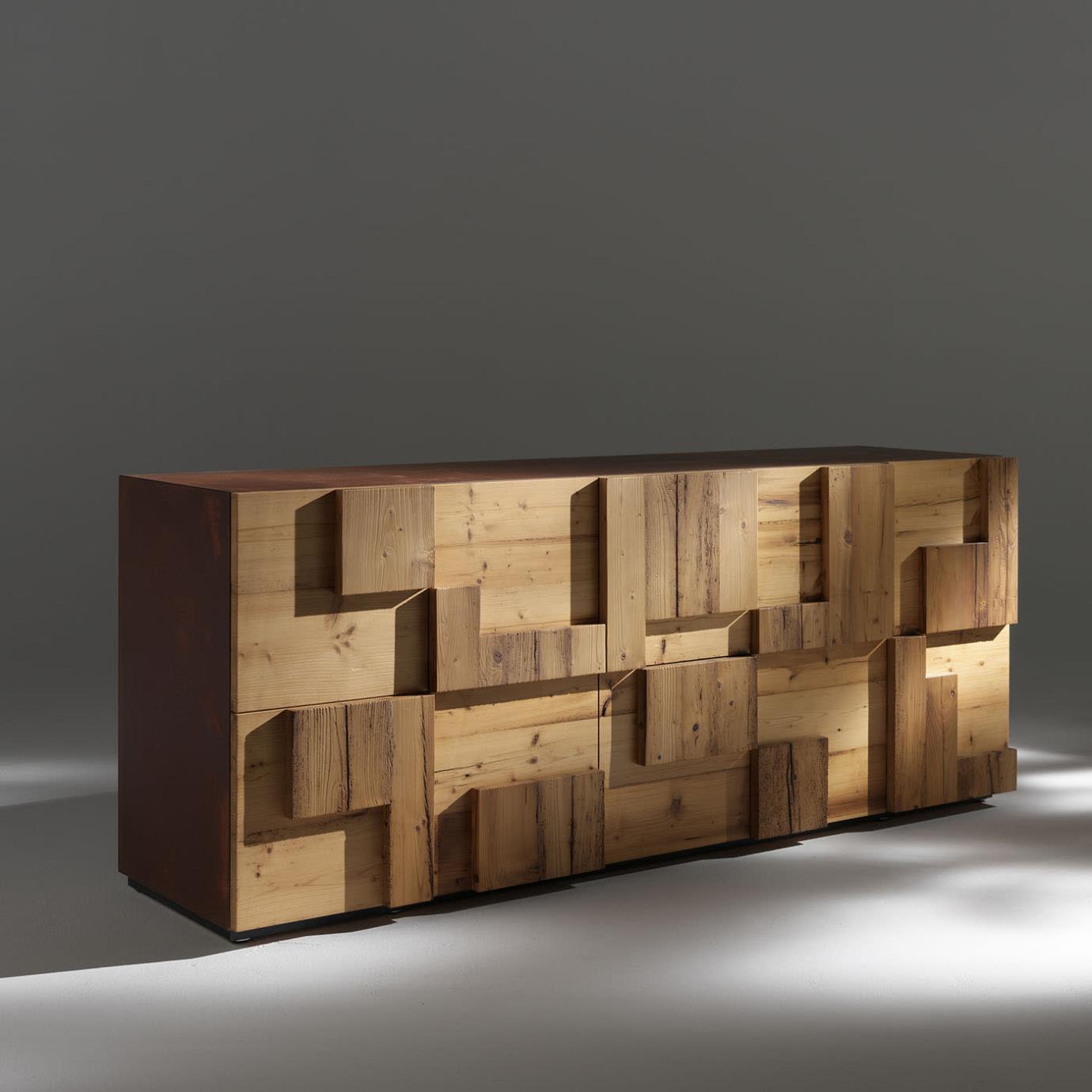 Antikes Holz-Sideboard
