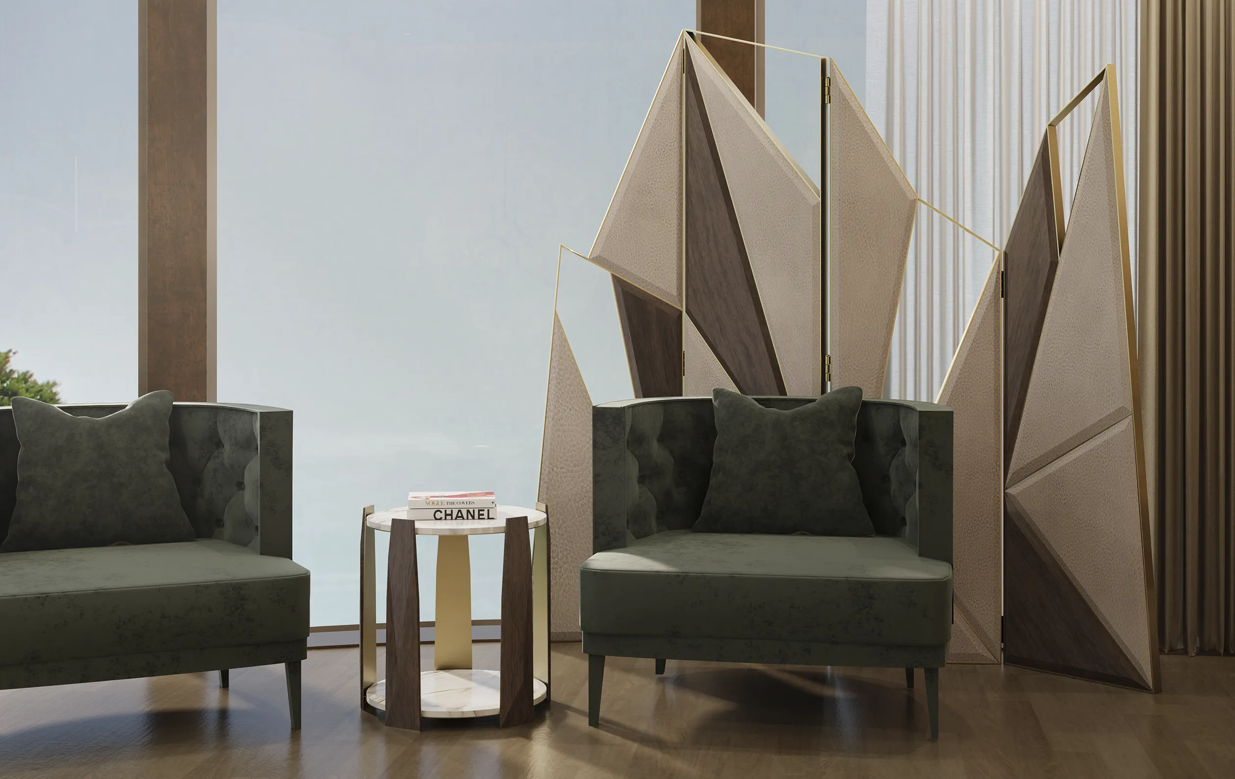 Horizon Paravent - 1