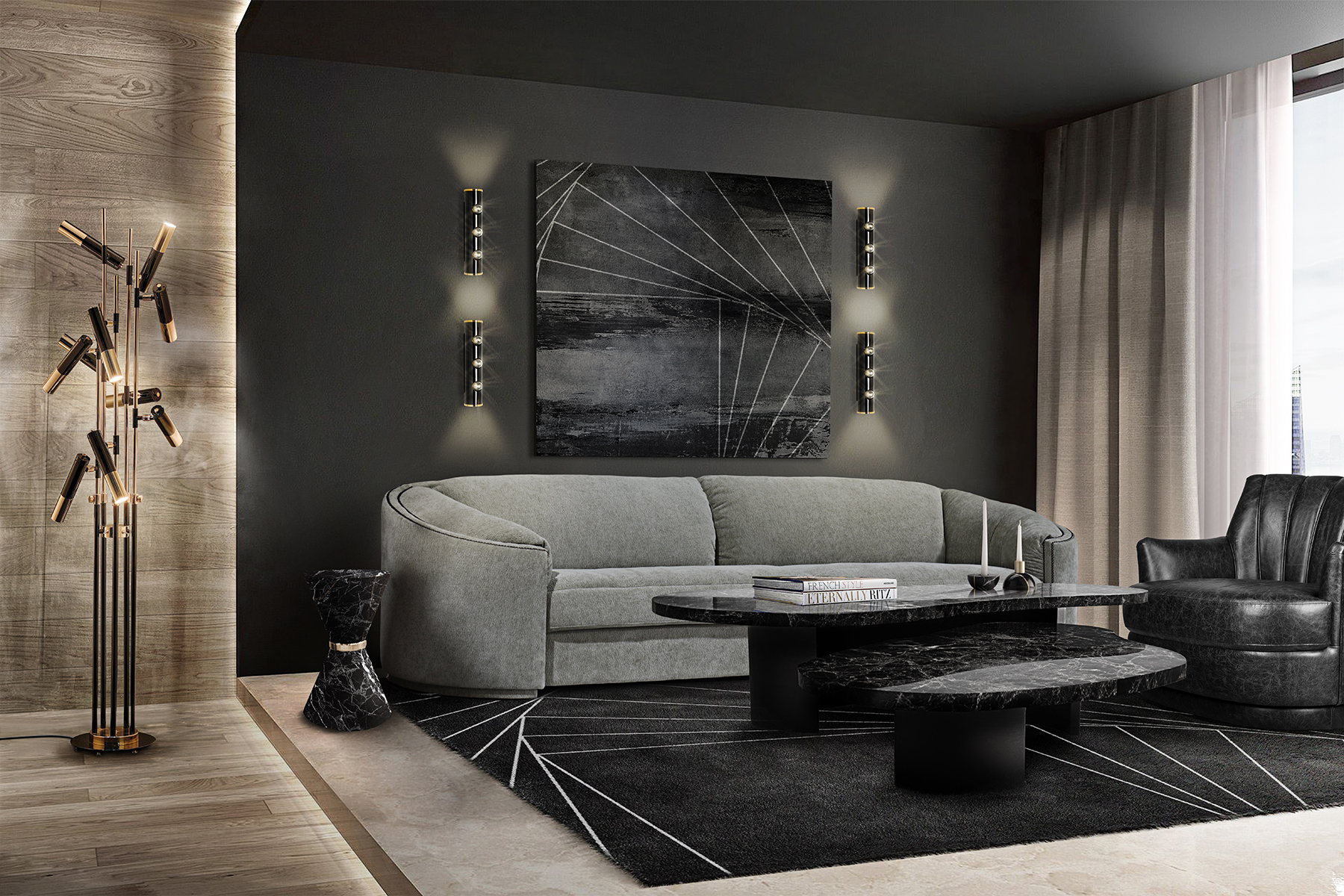 Chuck 3 Wandleuchte