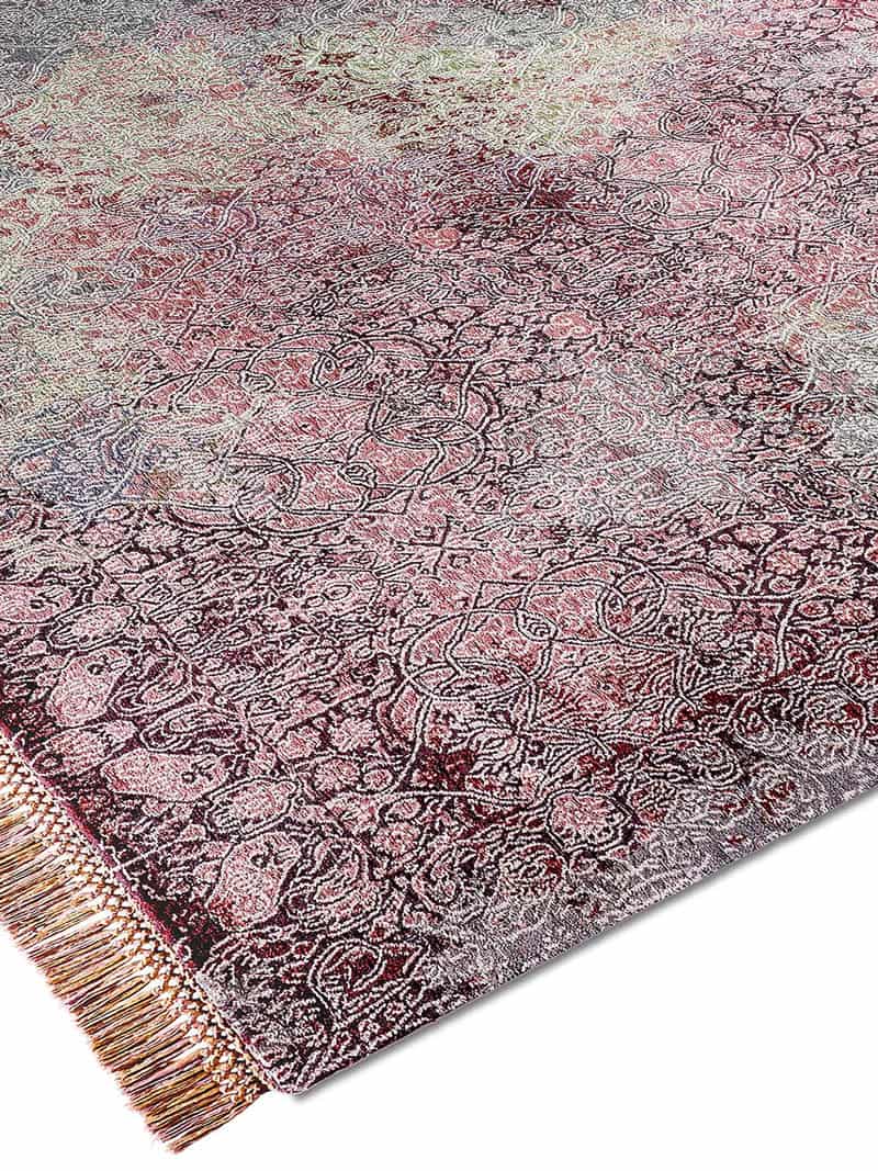 Ferahan Splash Mauve Grey Teppich | Größe: 365 x 457 cm