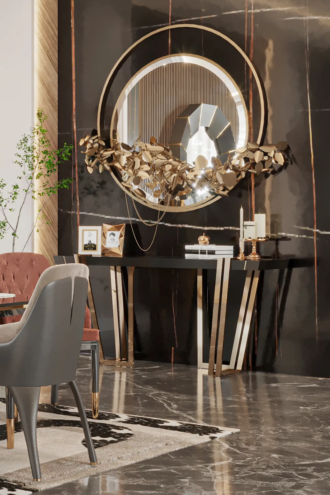 Royal II Wandlicht‑Spiegel - 3