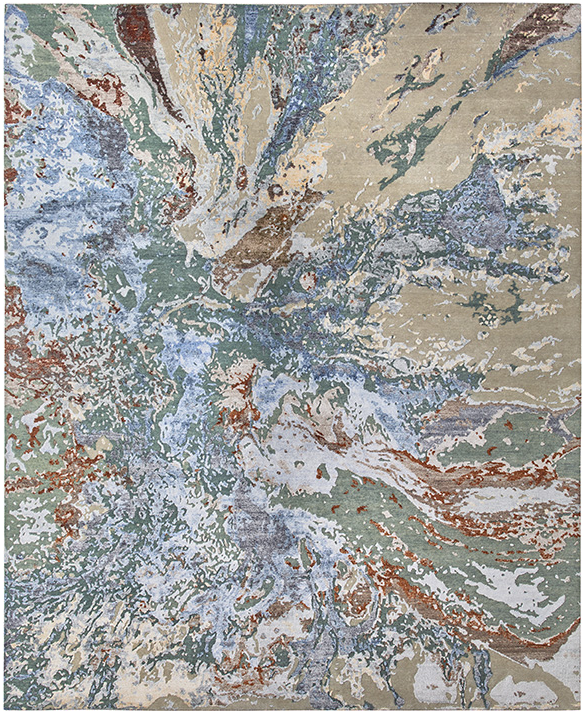 Diva Grau Beige Teppich | Größe: 200 x 300 cm
