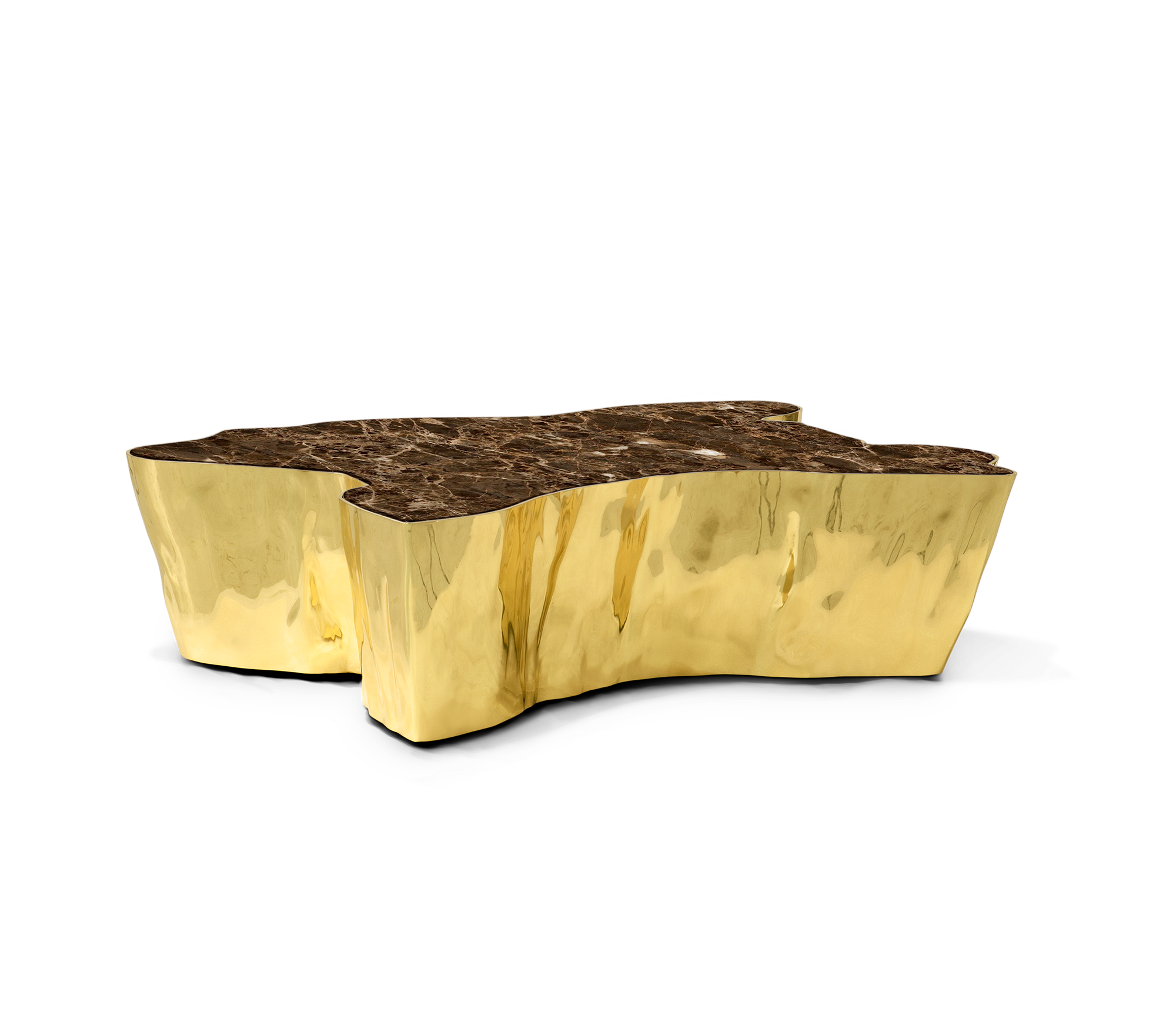 Paradise Braunstein‑Tisch | Dimensions: B 138 x T 95 x H 36 cm