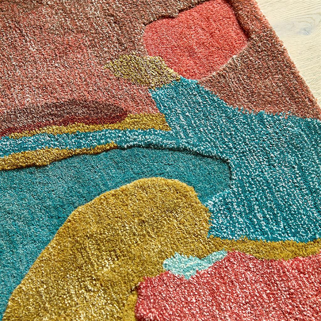 Foresta Rosewood/Huckleberry Teppich | Größe: 140 x 200 cm