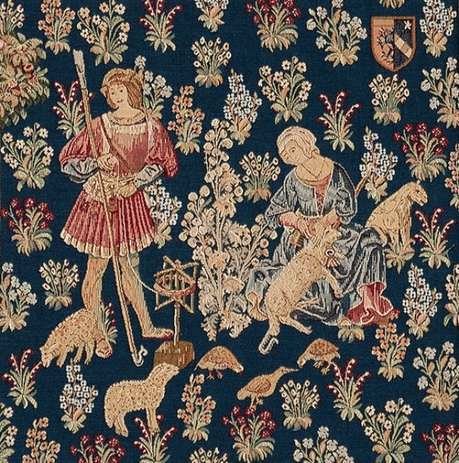 Wool Work without Border Wandteppich | Größe: 50 x 67 cm