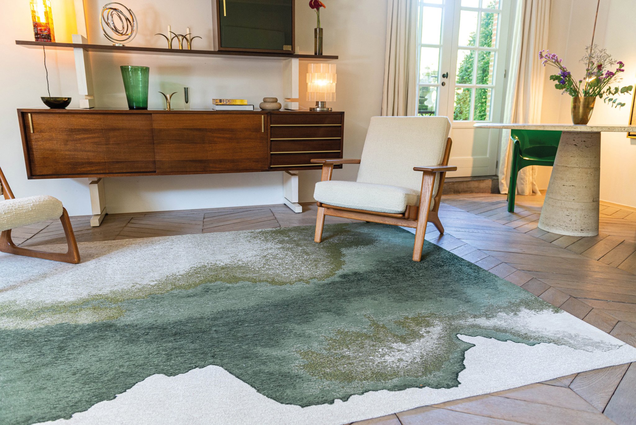 Palm Green 9331 Teppich | Größe: 240 x 340 cm