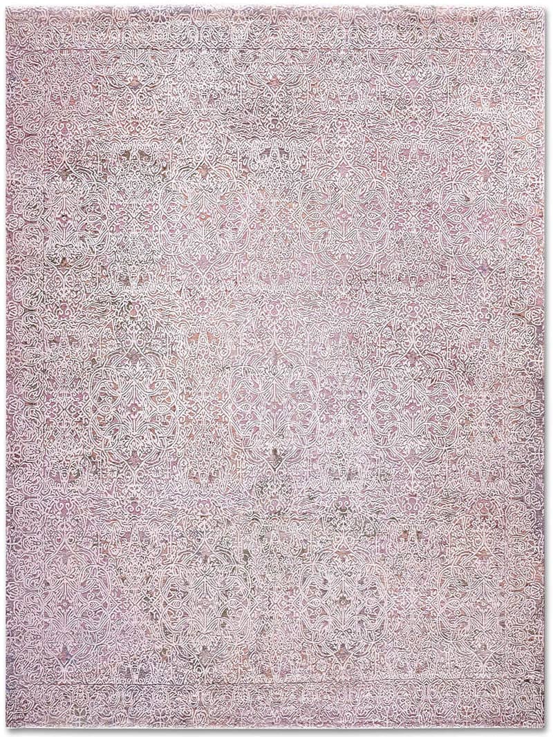 Ferahan Splash Pastel Light Pink Teppich | Größe: 305 x 427 cm