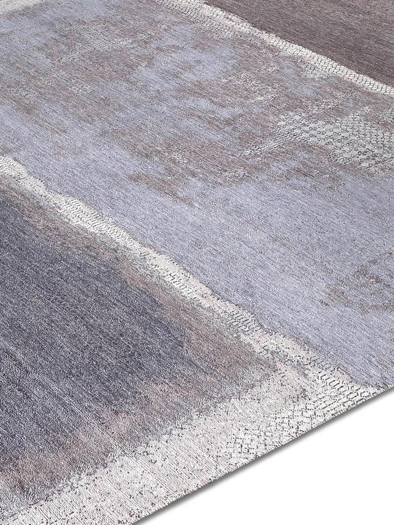 Grass Grey Blue Teppich | Größe: 250 x 300 cm