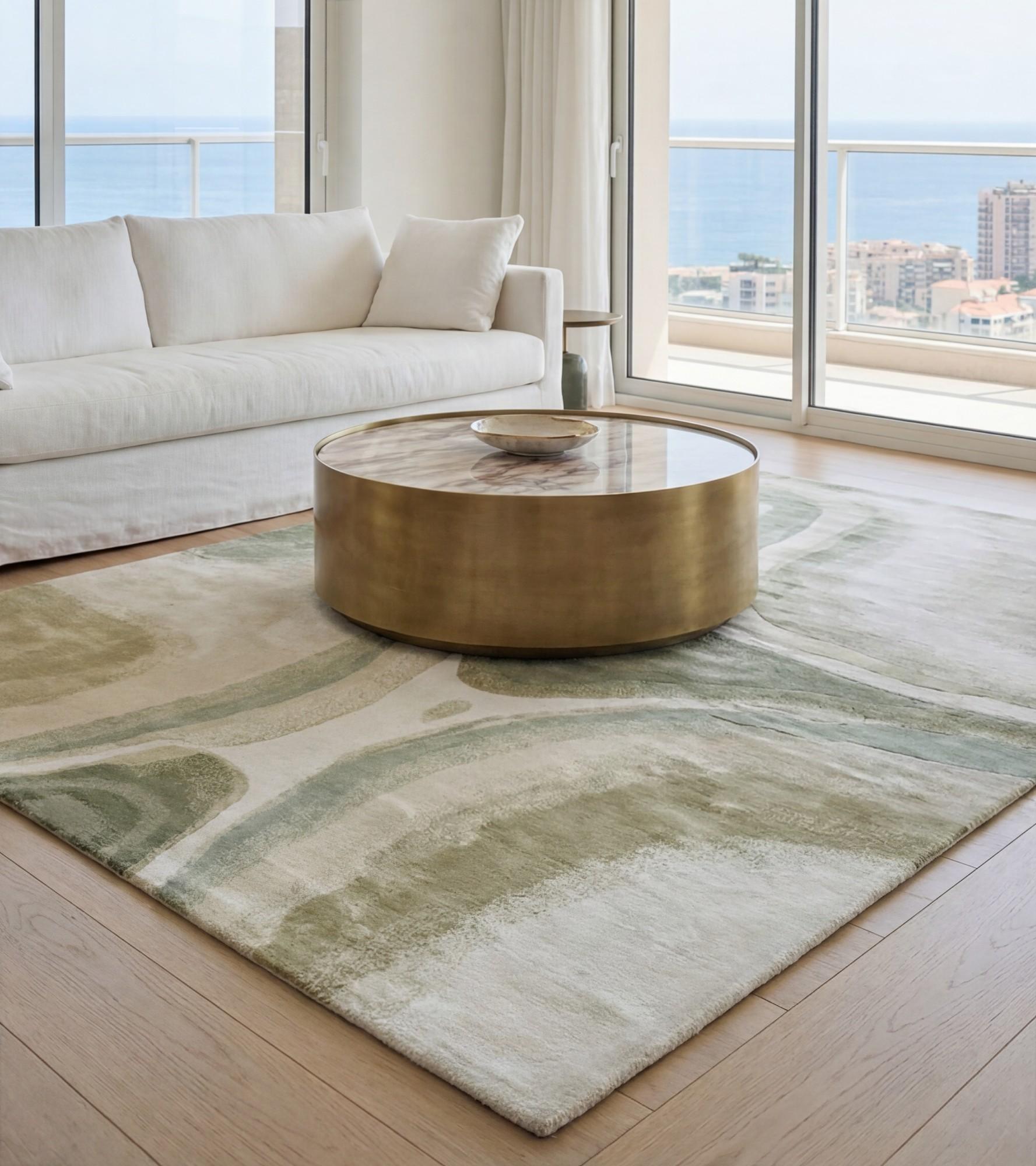 Olive Marble Teppich