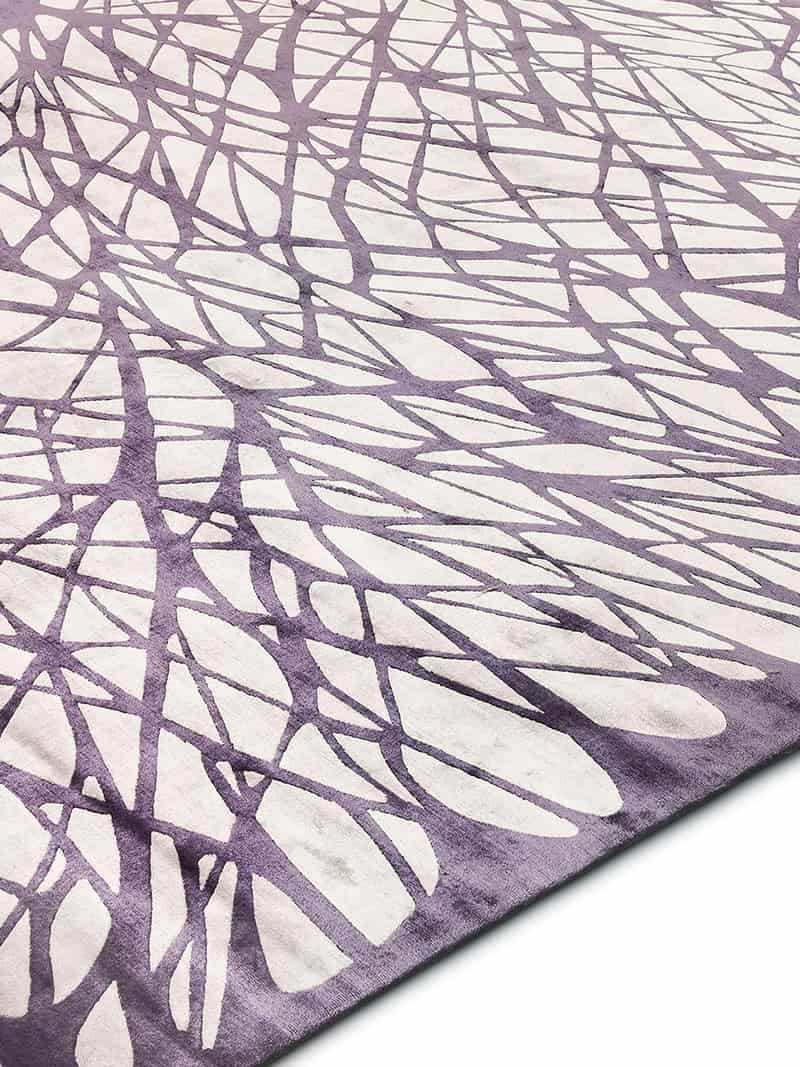 Dresden Light Mauve auf Flieder Teppich | Größe: 170 x 240 cm