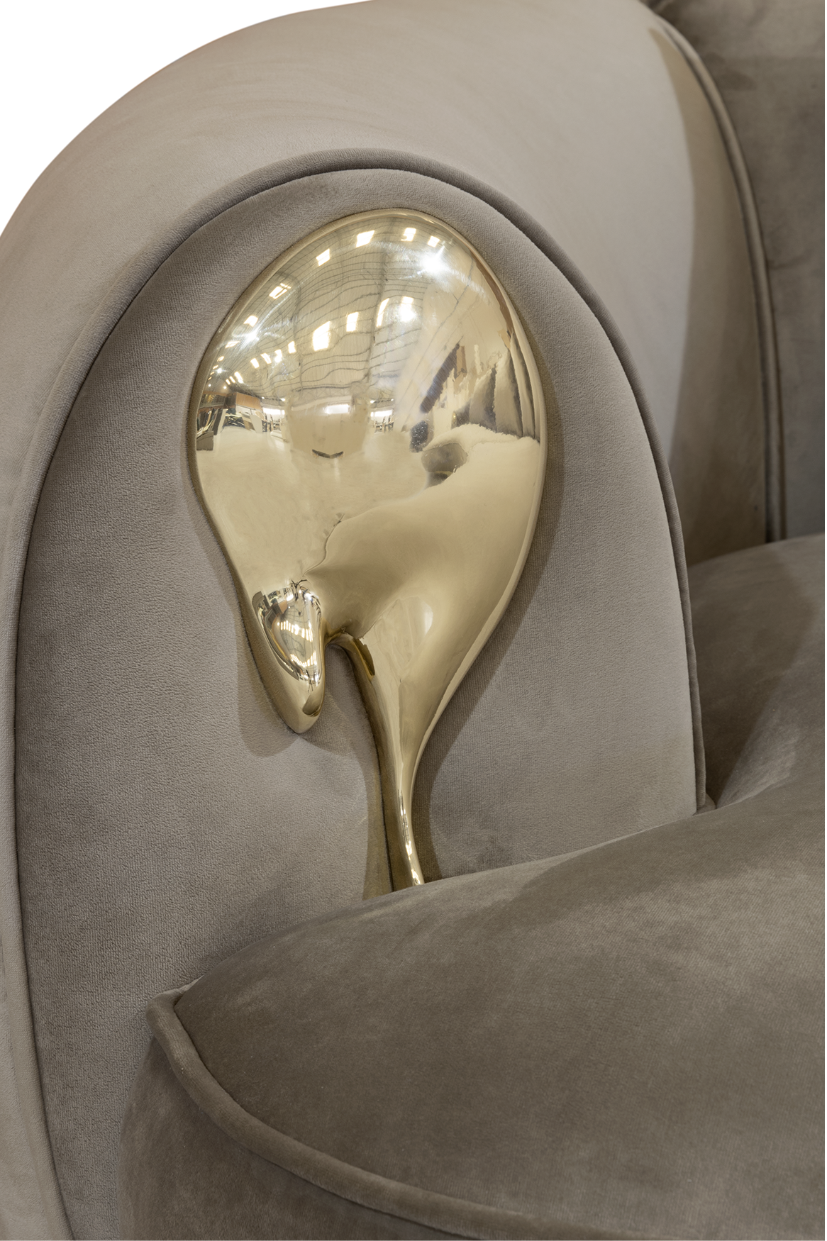 Solara Gebogenes Luxussofa