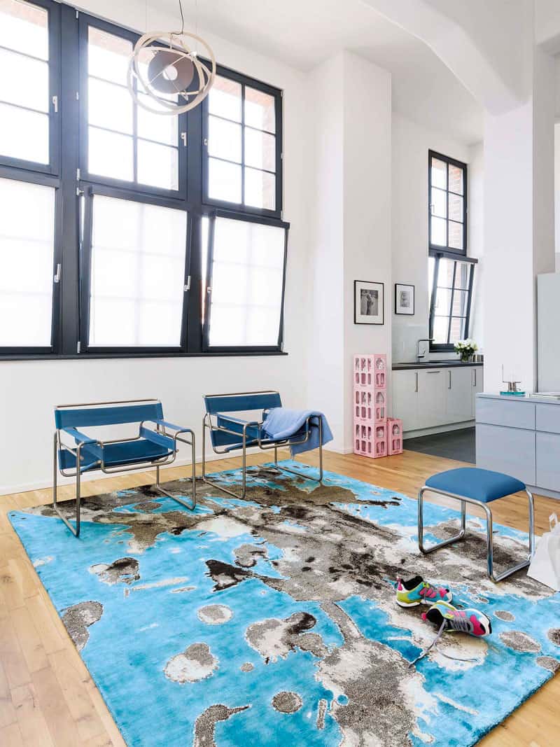 All Natural on Blue Teppich | Größe: 305 x 427 cm