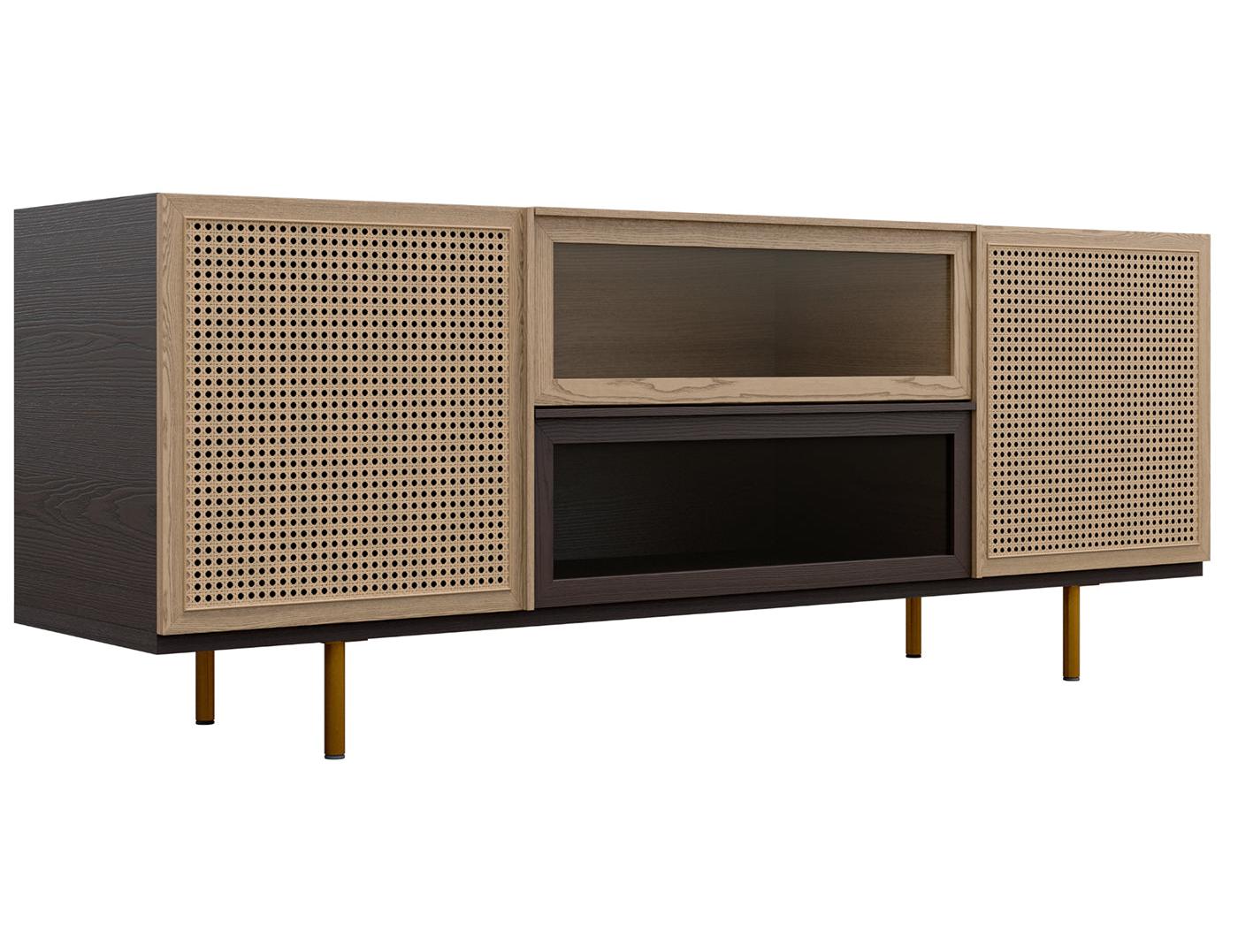 Sideboard aus Eschenholz