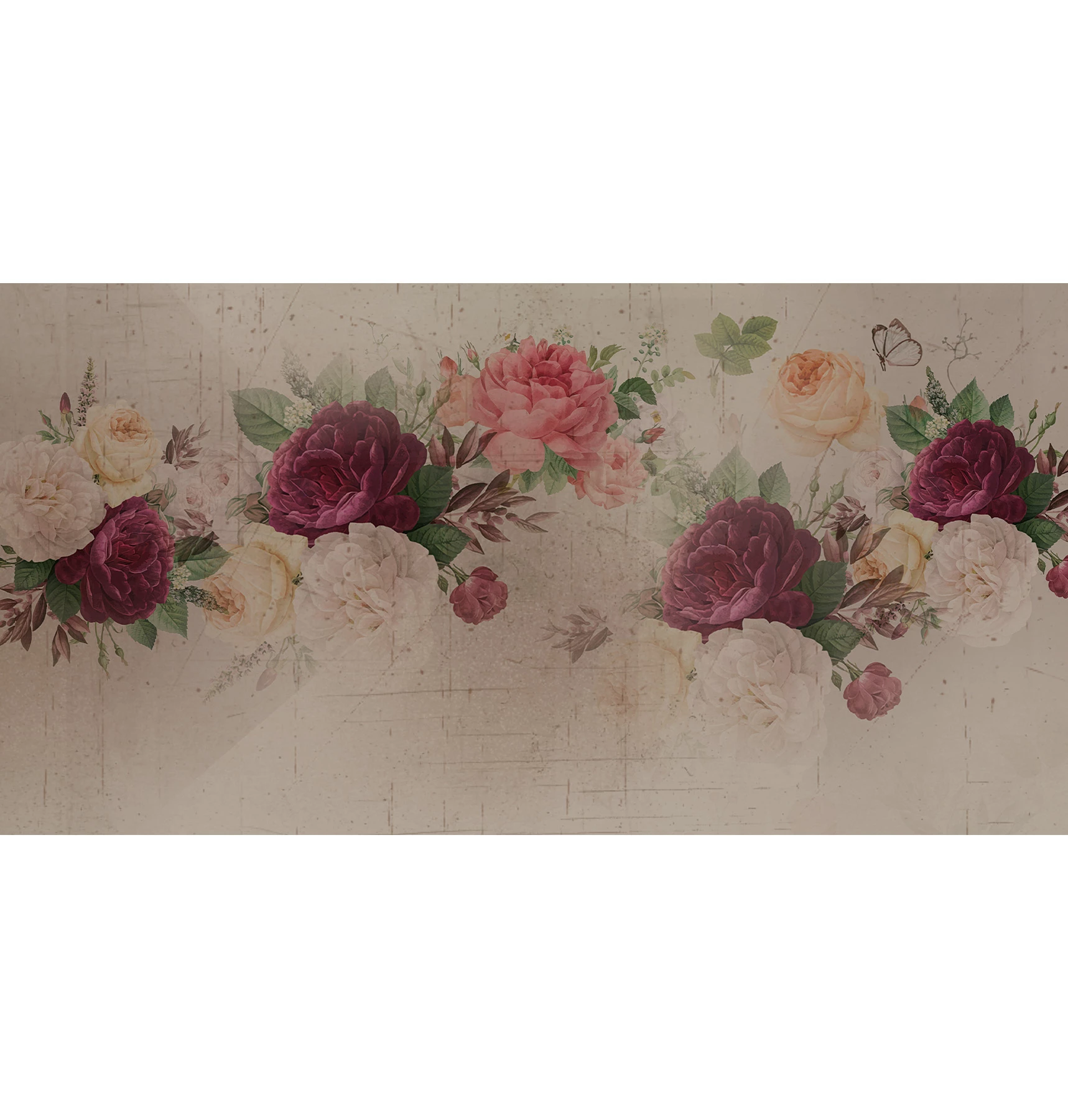 Flower Bomb Tapete