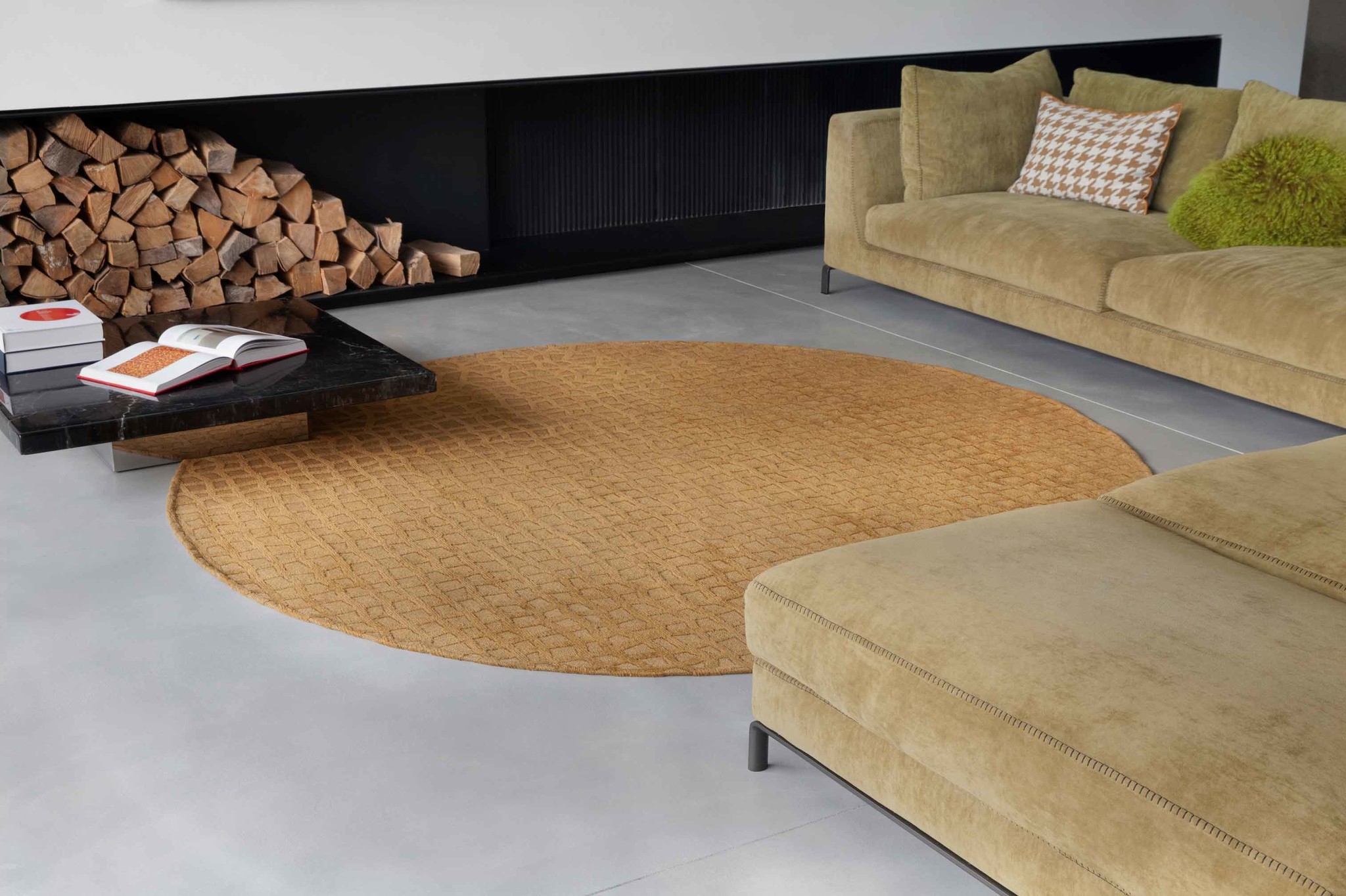 Trammel - Roman Gold 9248 Teppich | Größe: 170 x 240 cm