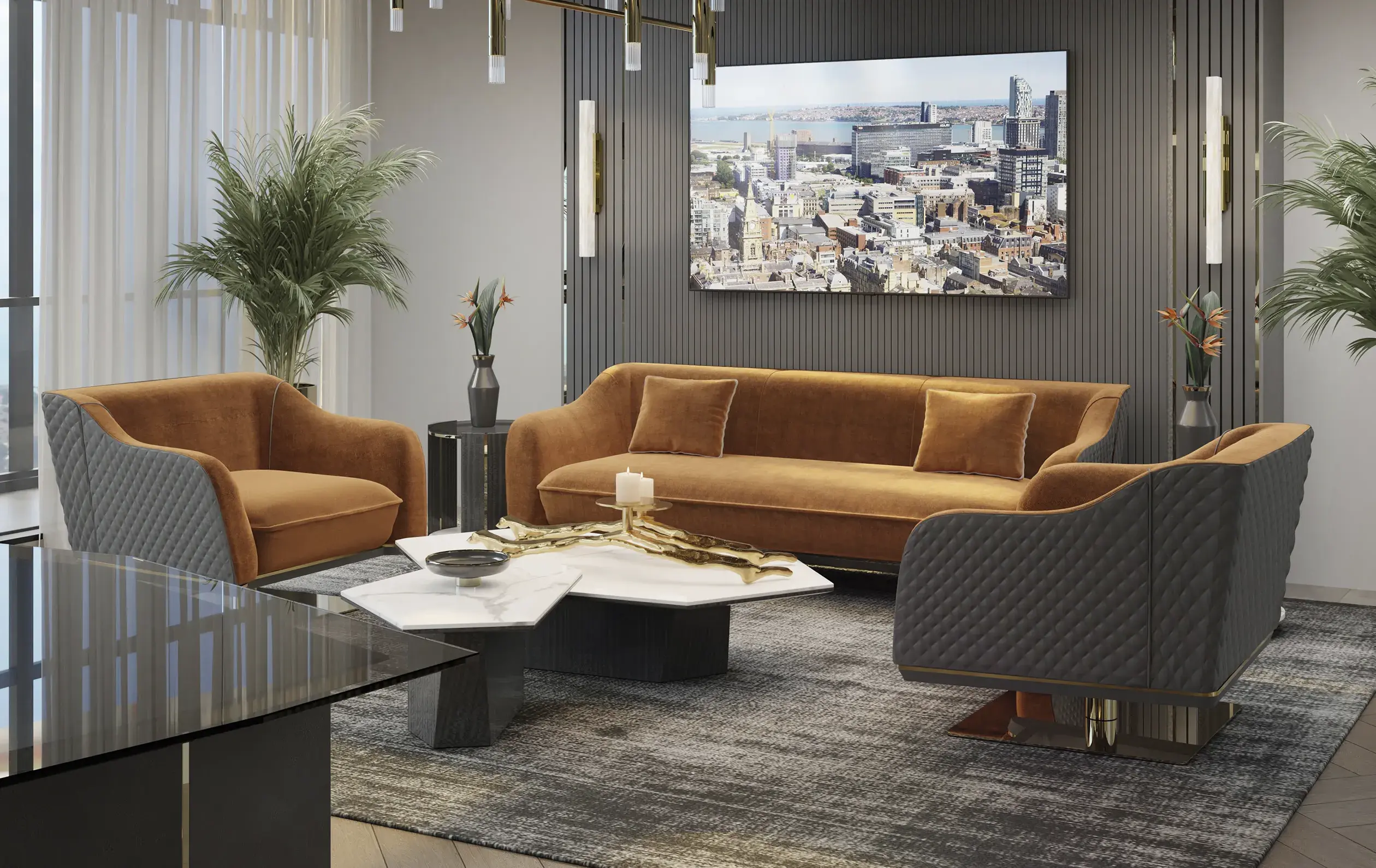 Rogue Drehbarer Einzelssofa - 8