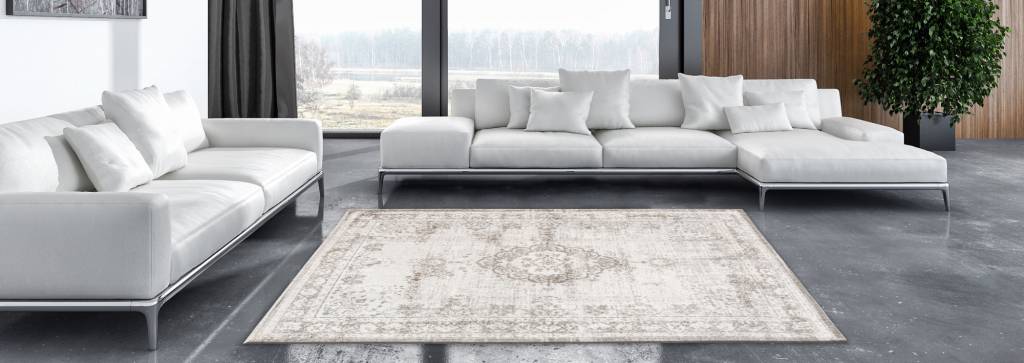 8383 Salt & Pepper Teppich | Größe: 80 x 150 cm
