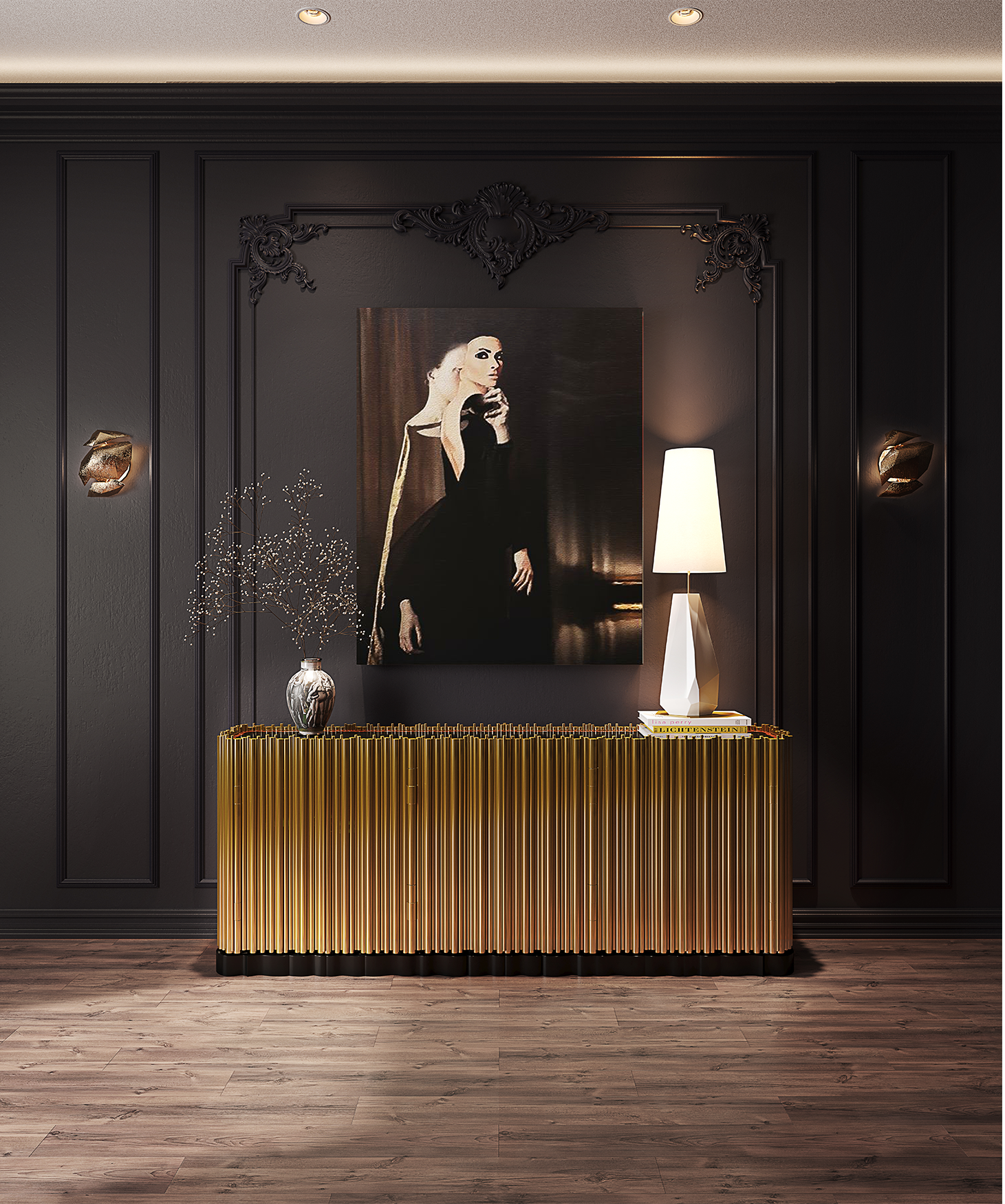 Harmony Gold Premium‑Sideboard