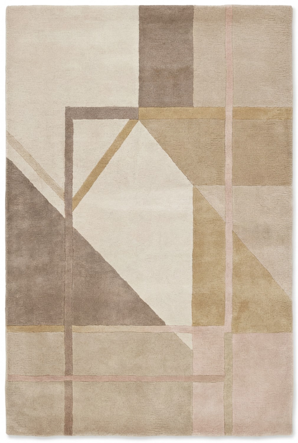 Stone Geometry Teppich