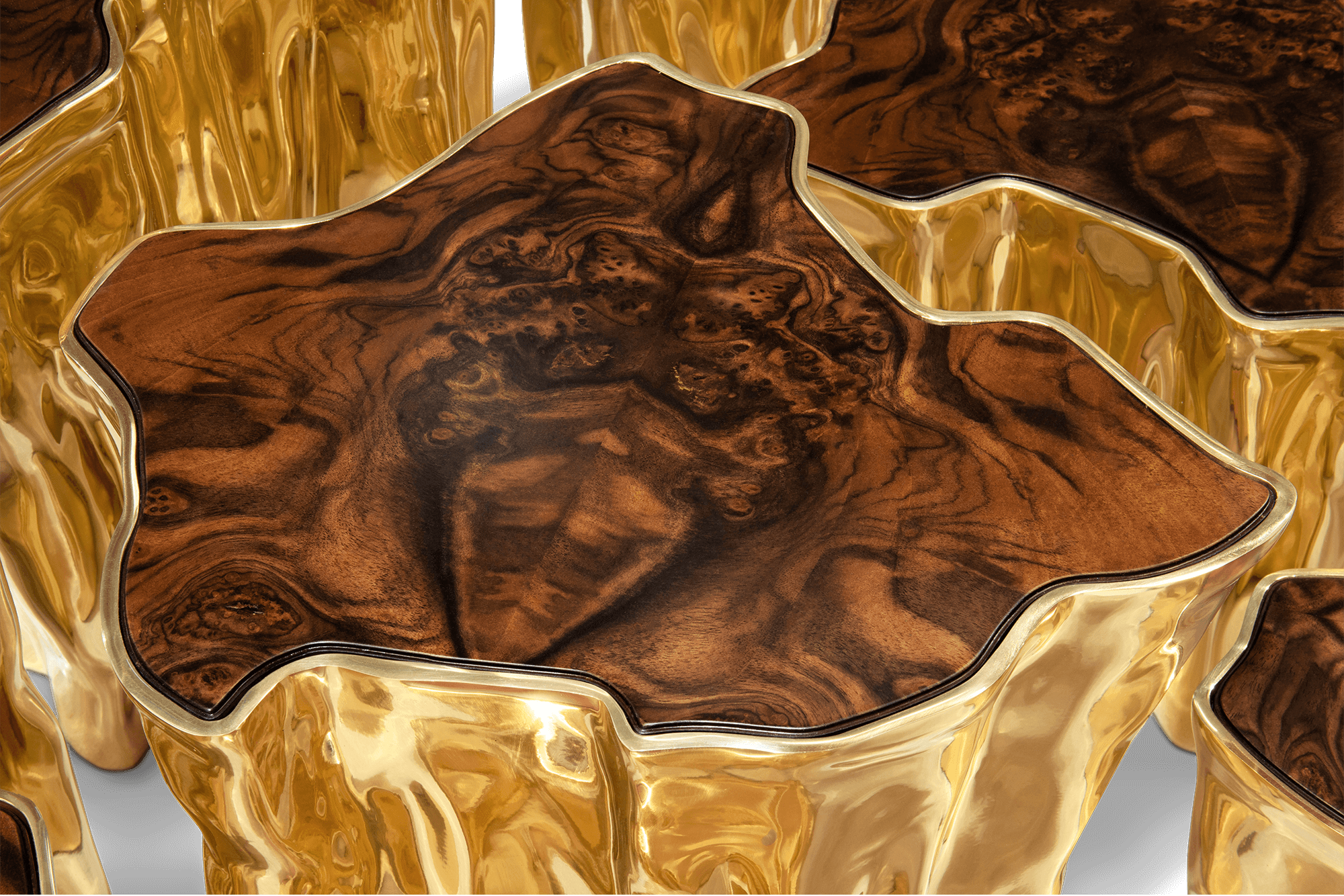 Paradise Serie Walnuss‑Couchtisch