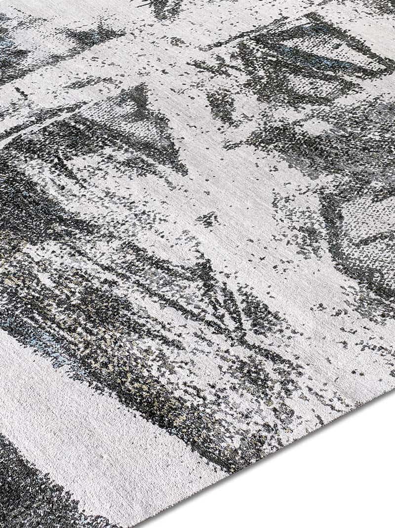 GreenRust auf Hellgrau Teppich | Größe: 183 x 274 cm