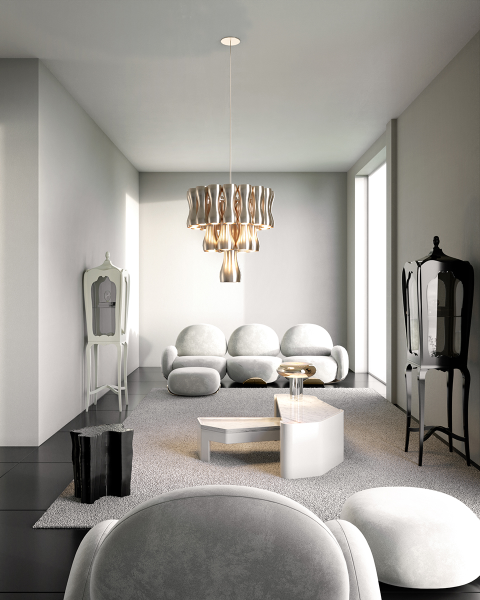 Crown Kronleuchter‑Pendelleuchte - 2