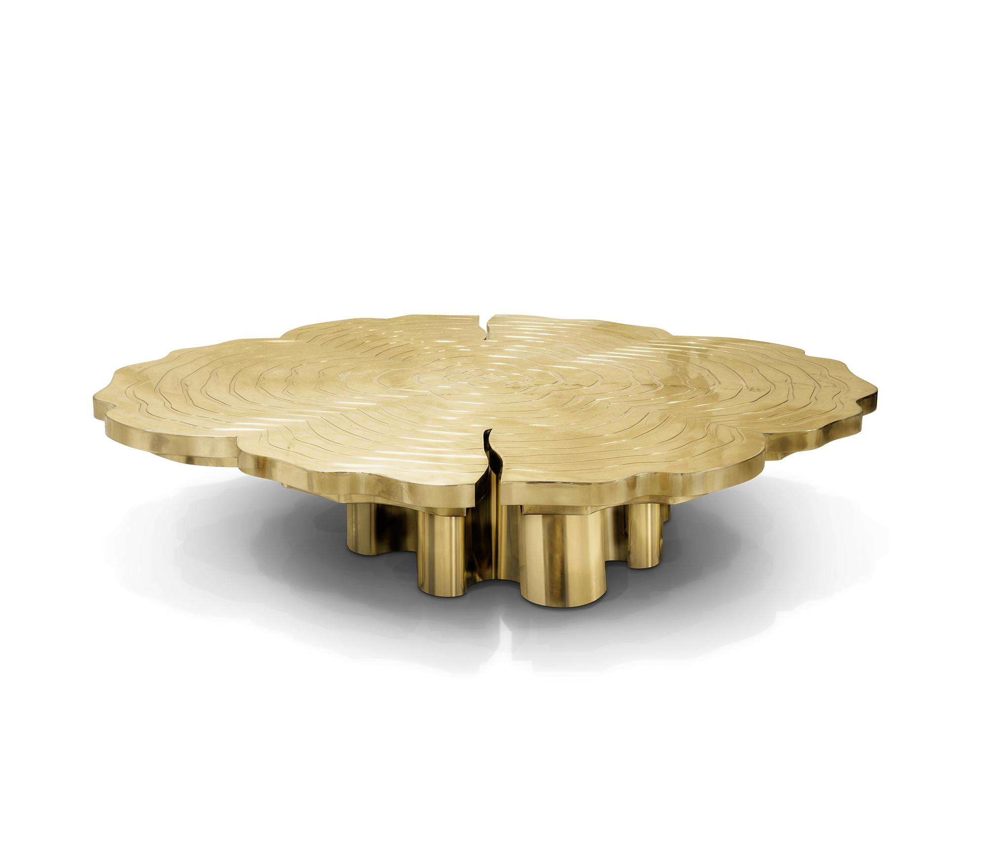 Fortuna Gold 3‑teiliges Couchtisch‑Set