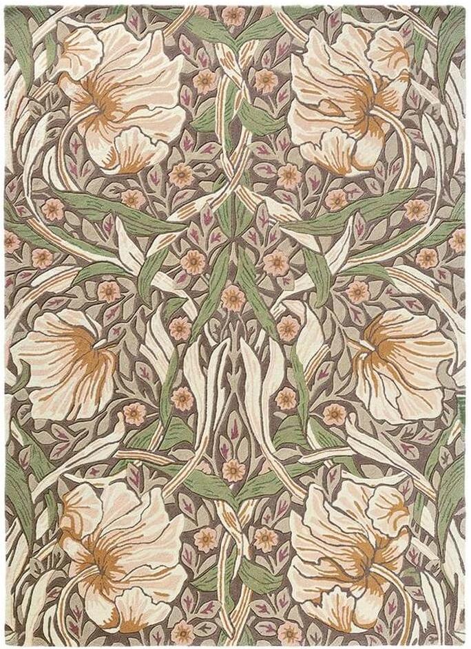 Pimpernel 028805 Aubergine Teppich | Größe: 140 x 200 cm