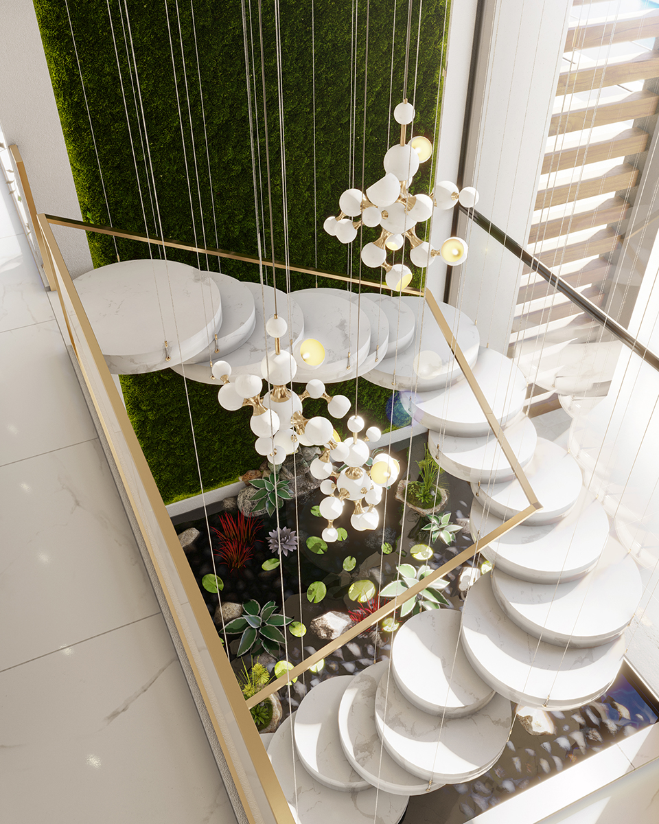 Molecular Pendelleuchte - 1