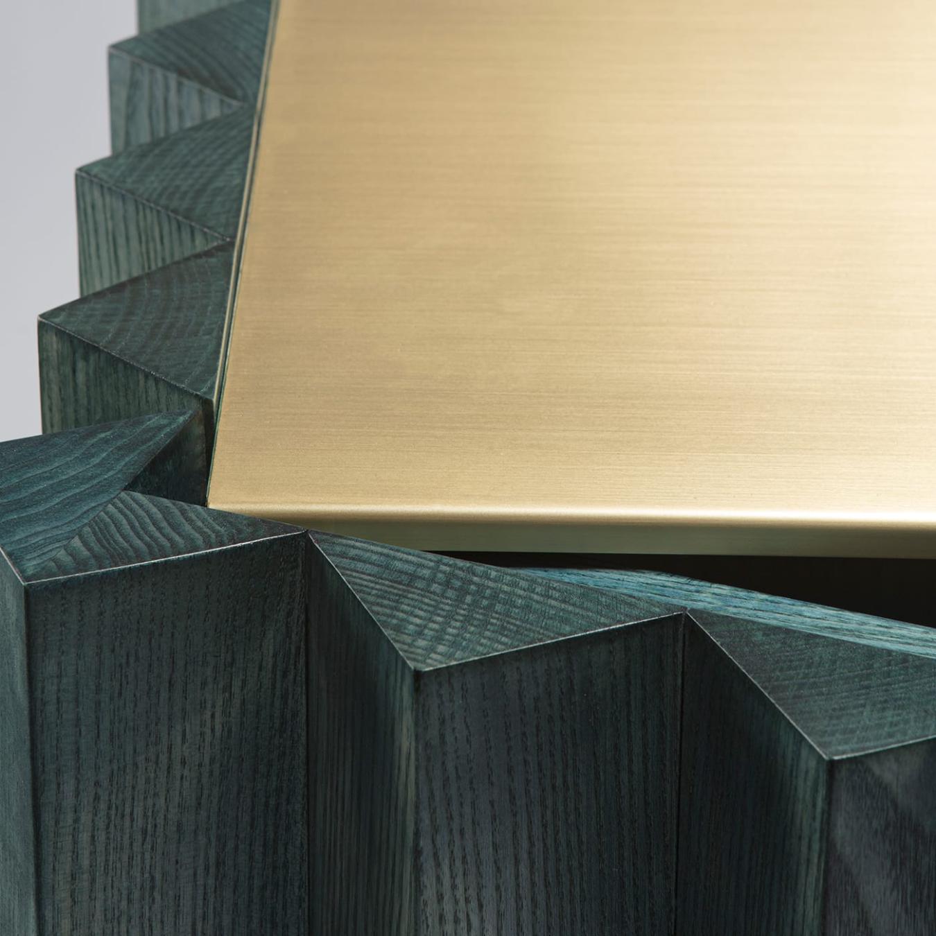 Elegantes grünes Sideboard