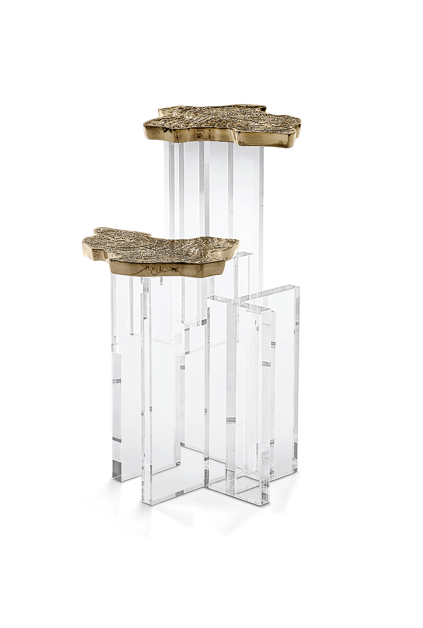 Orion Gold‑Beistelltisch