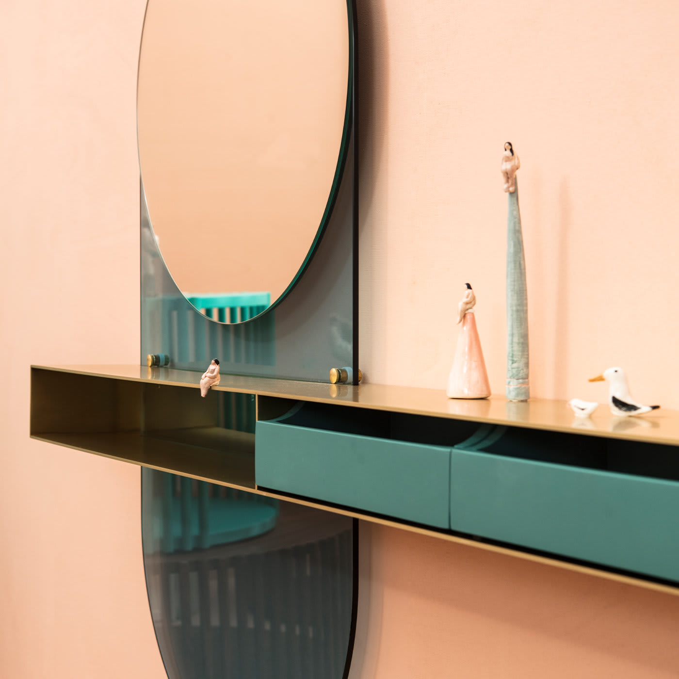 Raffinierter Wandspiegel