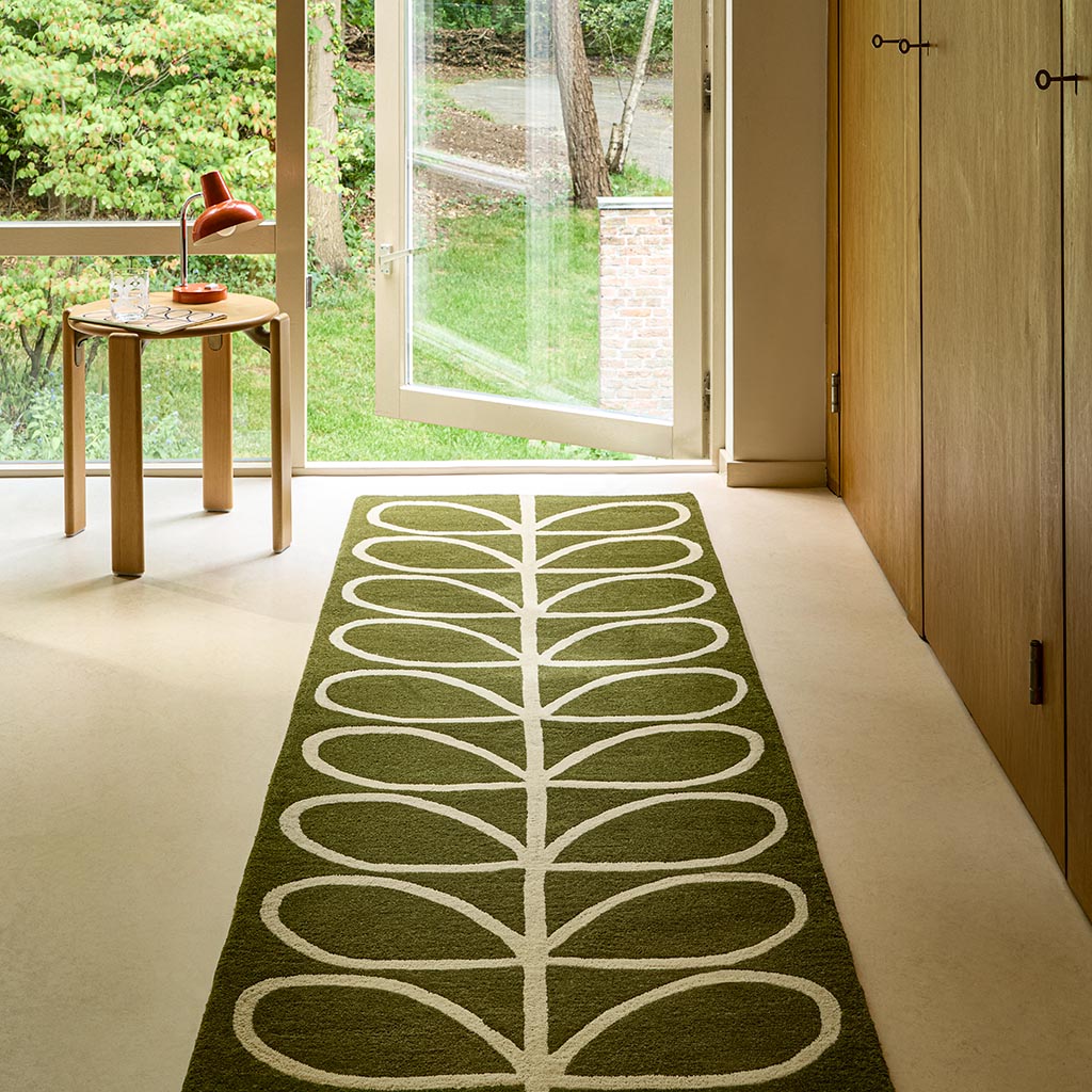 Linear Stem Läufer Olive