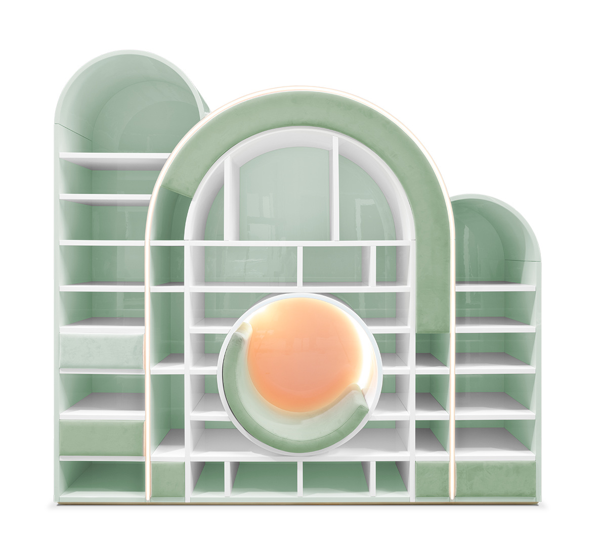 Sugar Rush Bücherregal