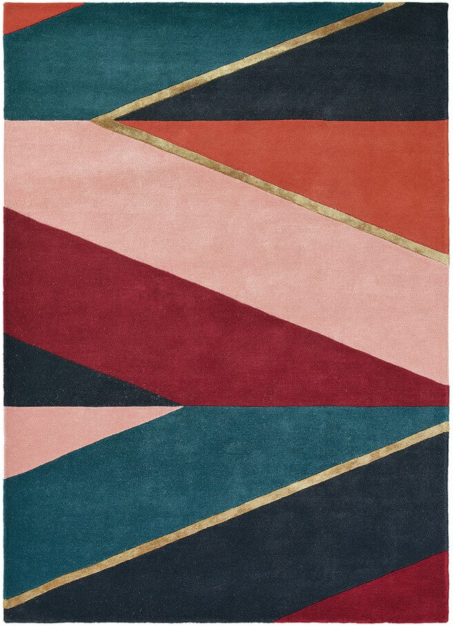 Sahara Burgundy 56105 Runder Teppich | Größe: 170 x 240 cm