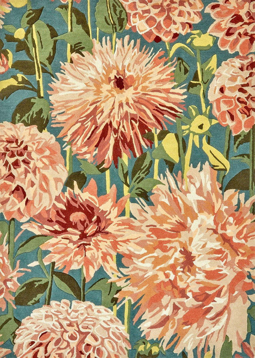 Dahlia Coral/Wilderness 142408 Teppich | Größe: 140 x 200 cm