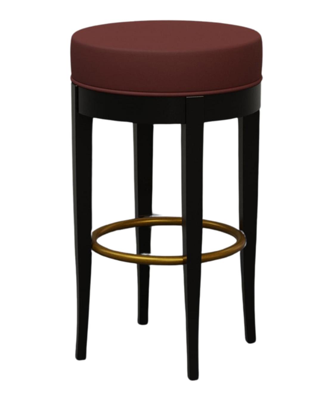 Burgundy Barhocker