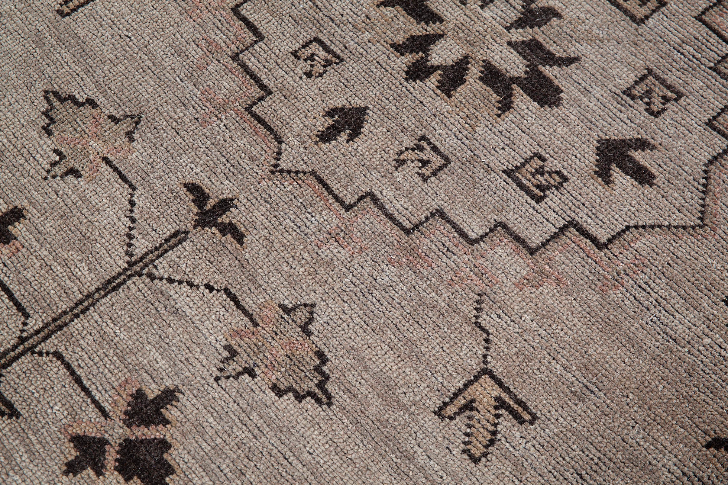 Khotan Handgeknüpft Wolle Teppich