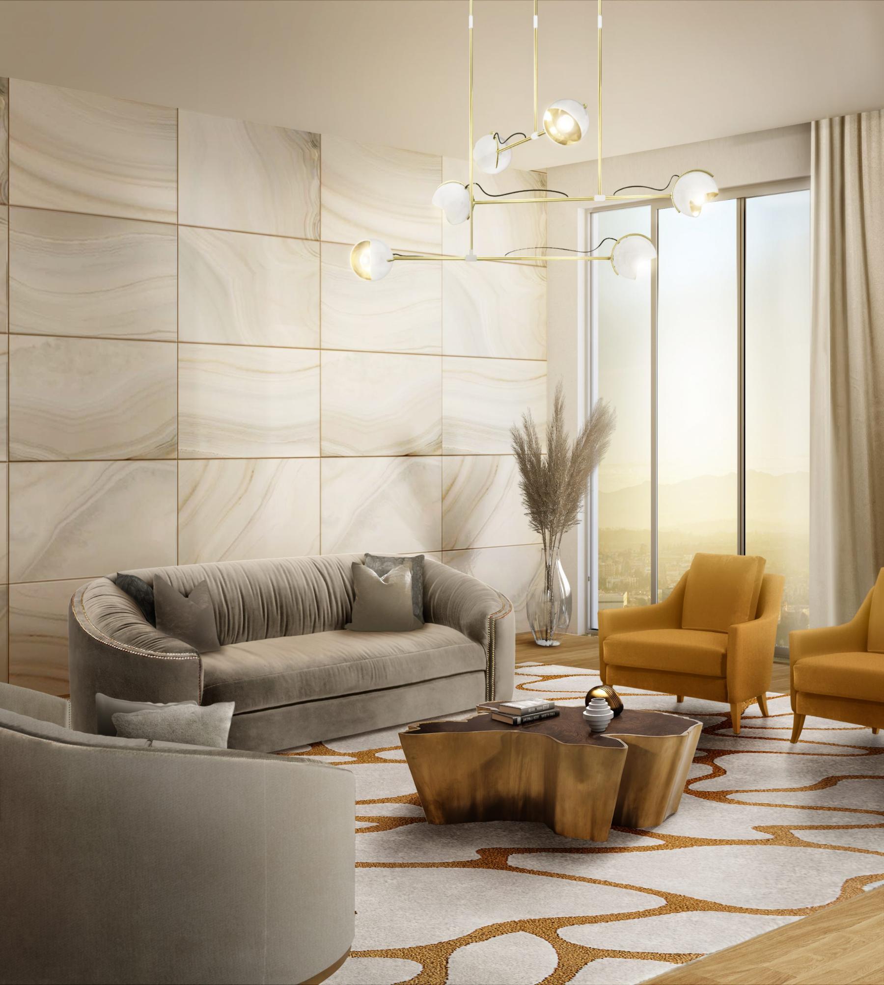 Premium Comfort Beiges Geschwungenes Sofa