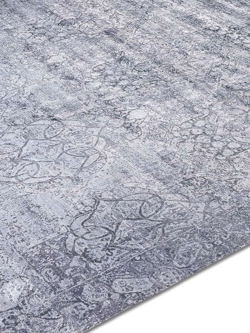 Tone to Tone auf Grau Teppich | Größe: 250 x 300 cm
