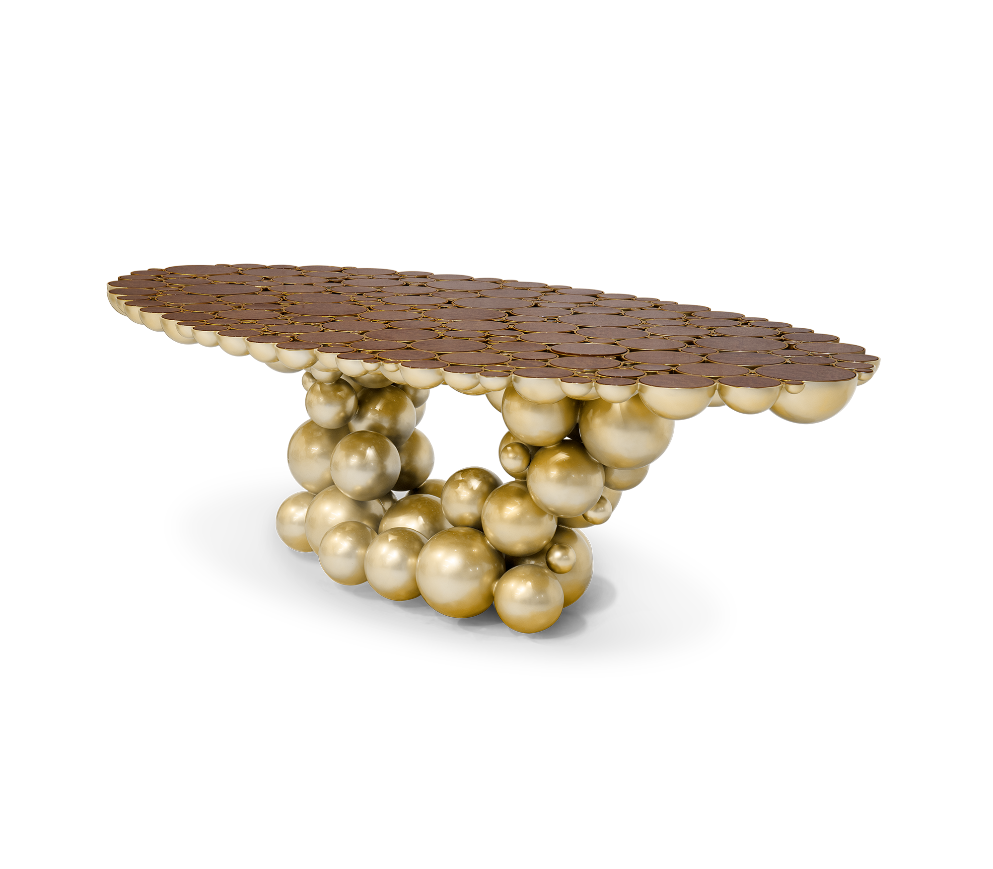 Orbit Walnuss Luxus‑Esstisch