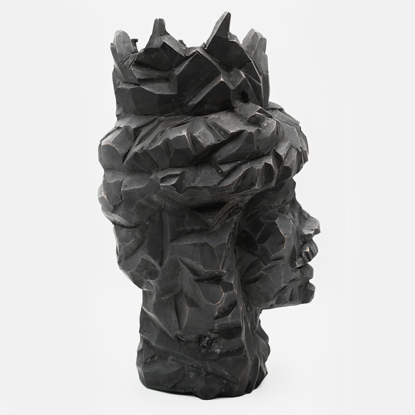 Maure‑Kopf Skulptur